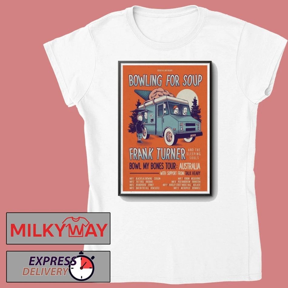 LIMITED May 2026 Bowling For Soup Poster Tour shirt
