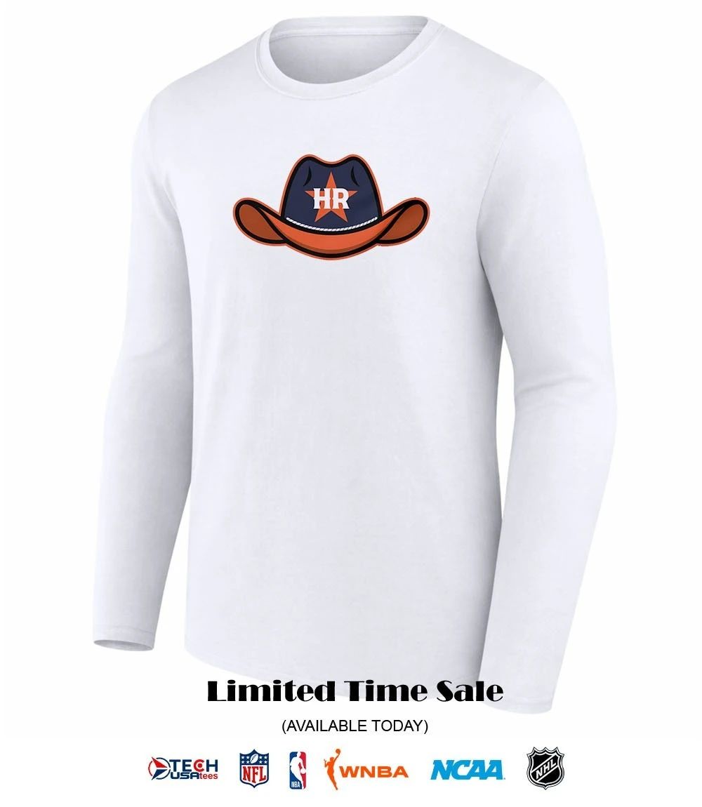 HR Cowboy Hat Houston Astros shirt