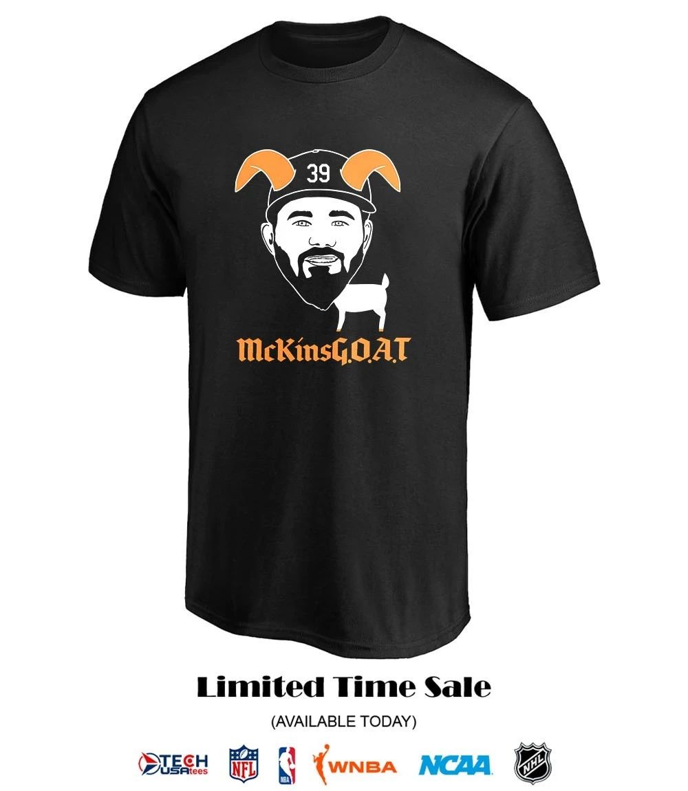 McKinsG.O.A.T #39 Zach McKinstry Detroit Tigers Baseball big head shirt