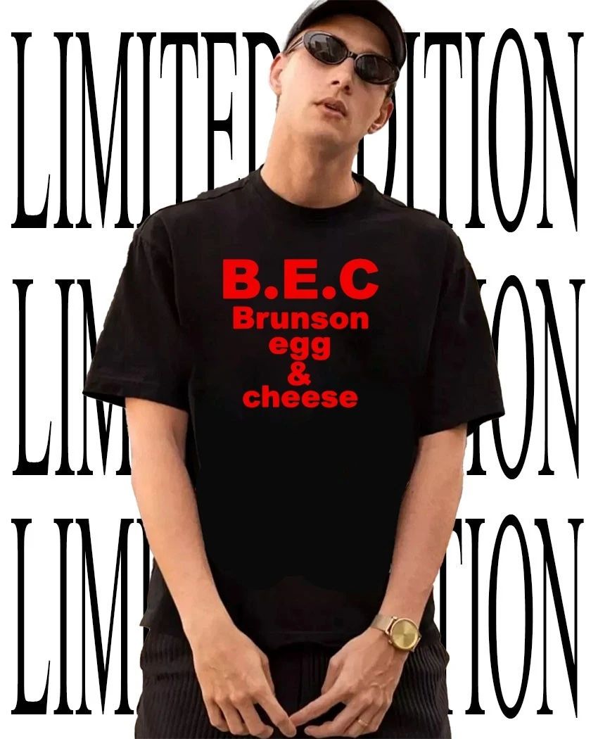 B.E.C Brunson egg and cheese shirt