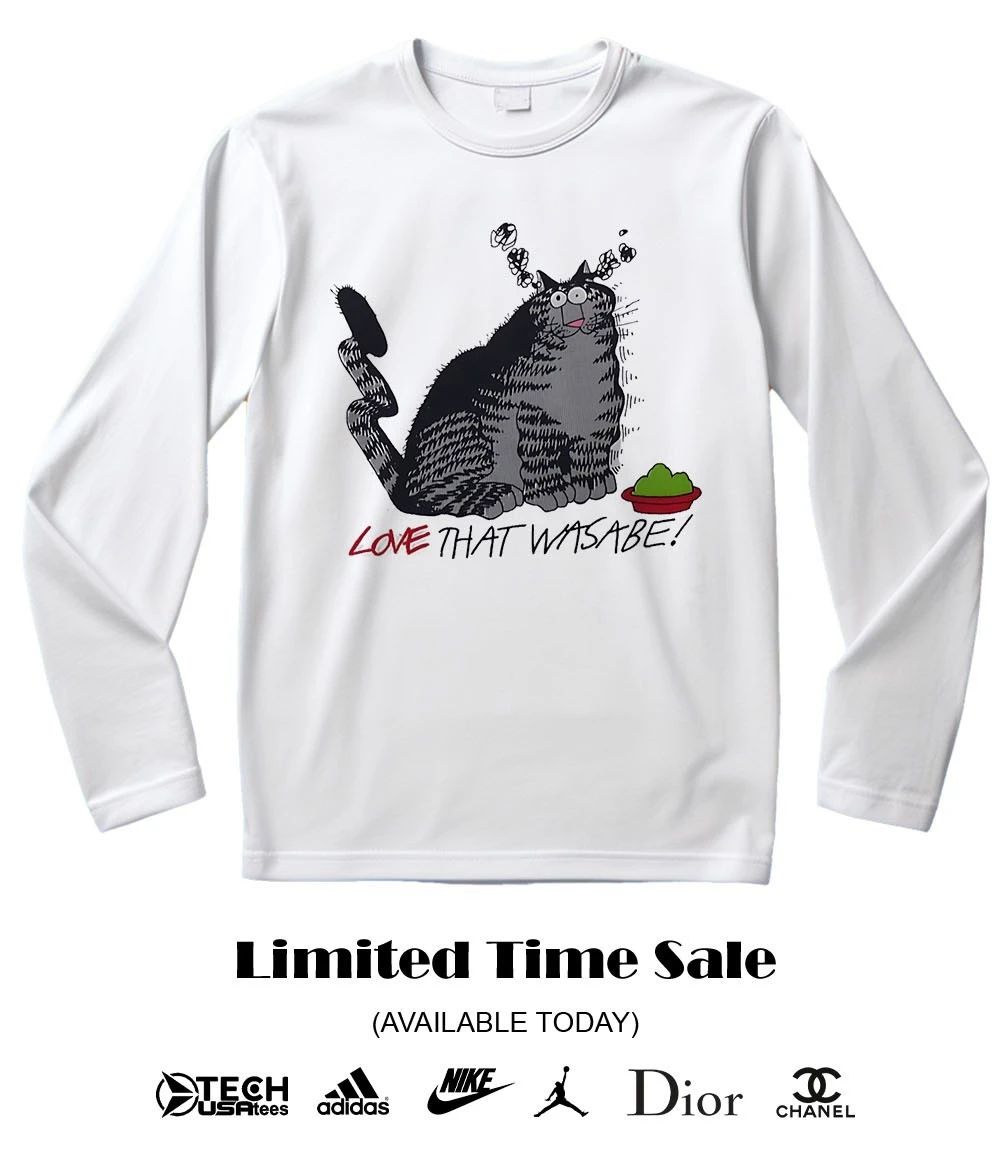 Cat love that wasabe shirt