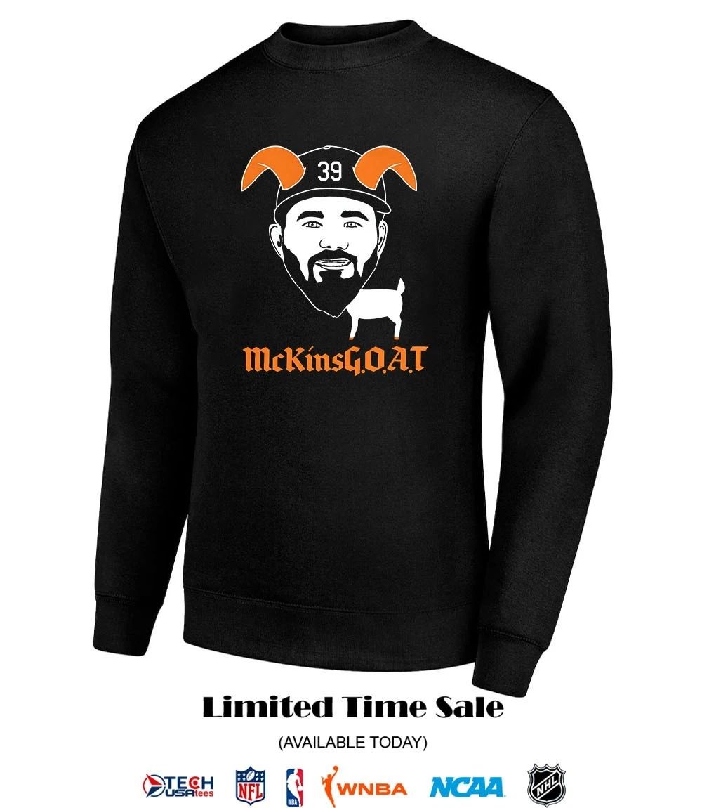 McKinsG.O.A.T #39 Zach McKinstry Detroit Tigers Baseball big head shirt
