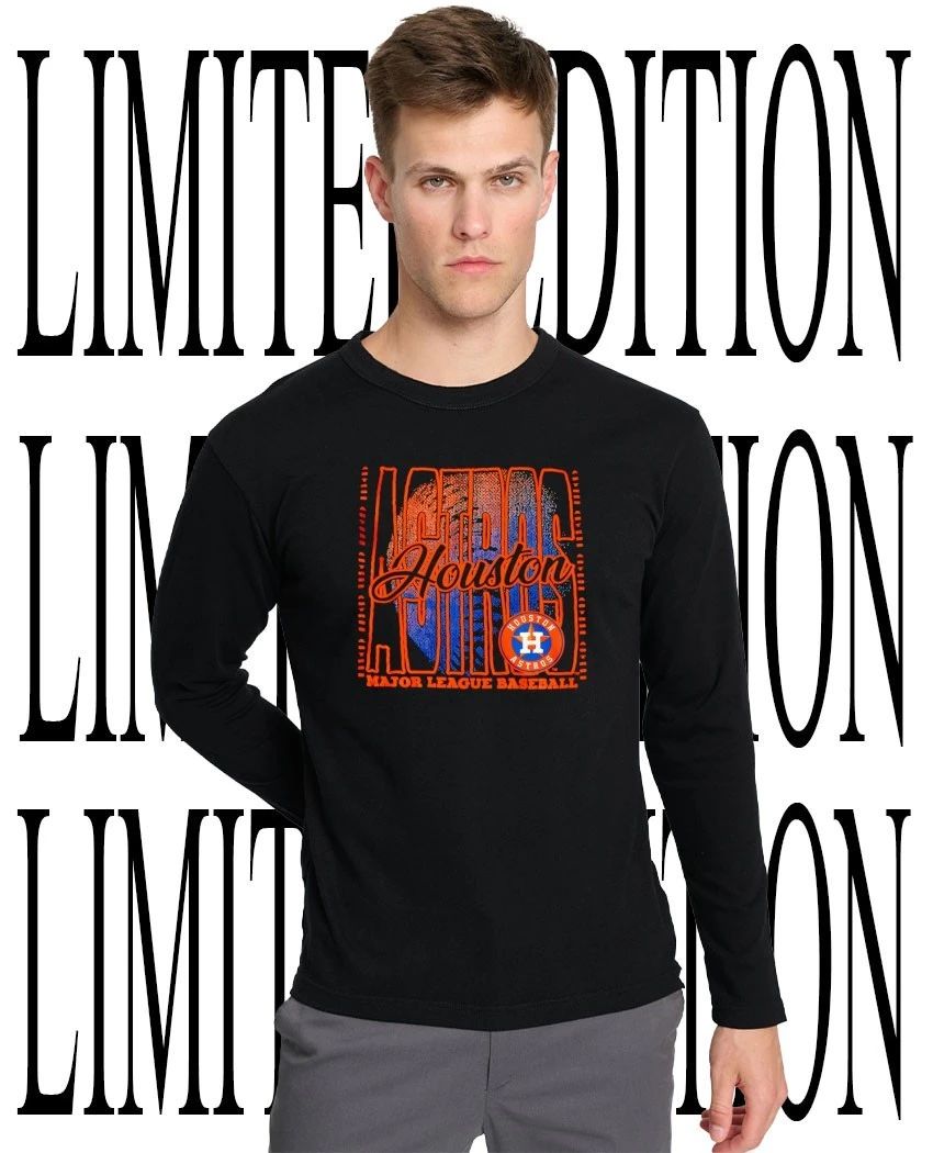 Houston Astros Major League Baseball Script Logo shirt
