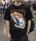 Chainsaw Devil Tee – Pochita & Denji Anime Streetwear Shirt (Unisex) PREMIUM