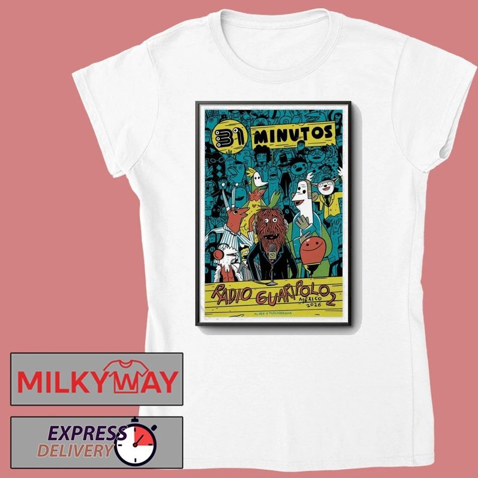 Radio Guaripolo Tour 2026 Enciclopedia 31 minutos Poster shirt