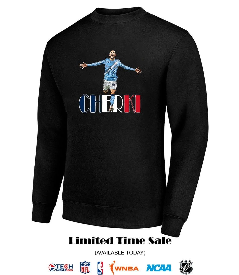 Rayan Cherki #10 Manchester City shirt