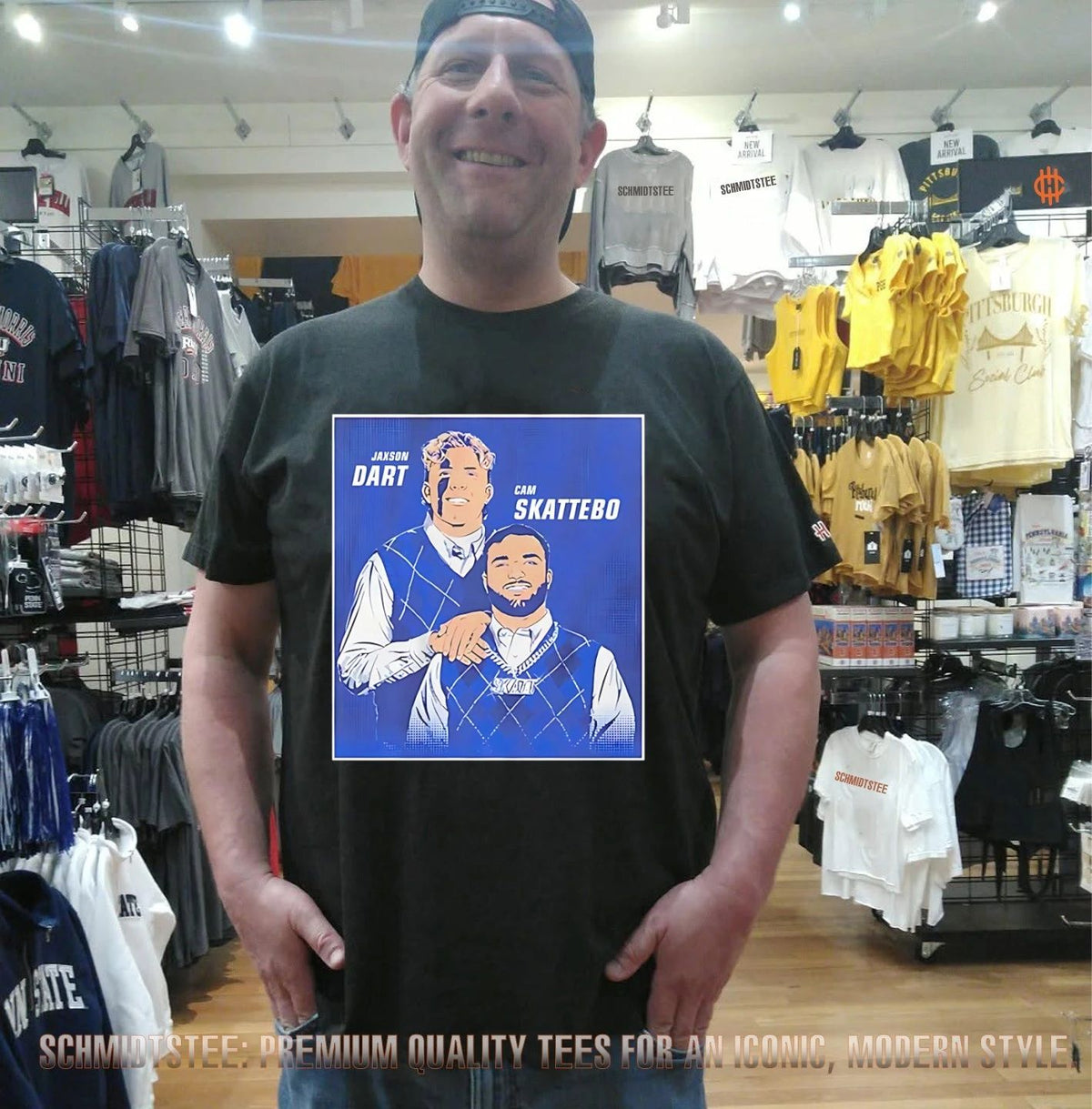 Jaxson Dart And Cam Skattebo New York Giants Step Brothers shirt