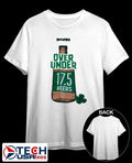 Over under 17.5 beers St. Patrick’s Day shirt