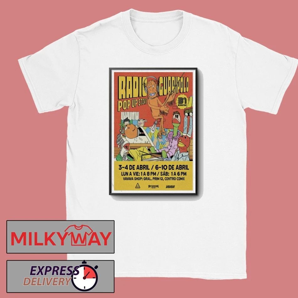 Poster 31 Minutos Centro CDMX Apr 3 + 4 2026 T-Shirt