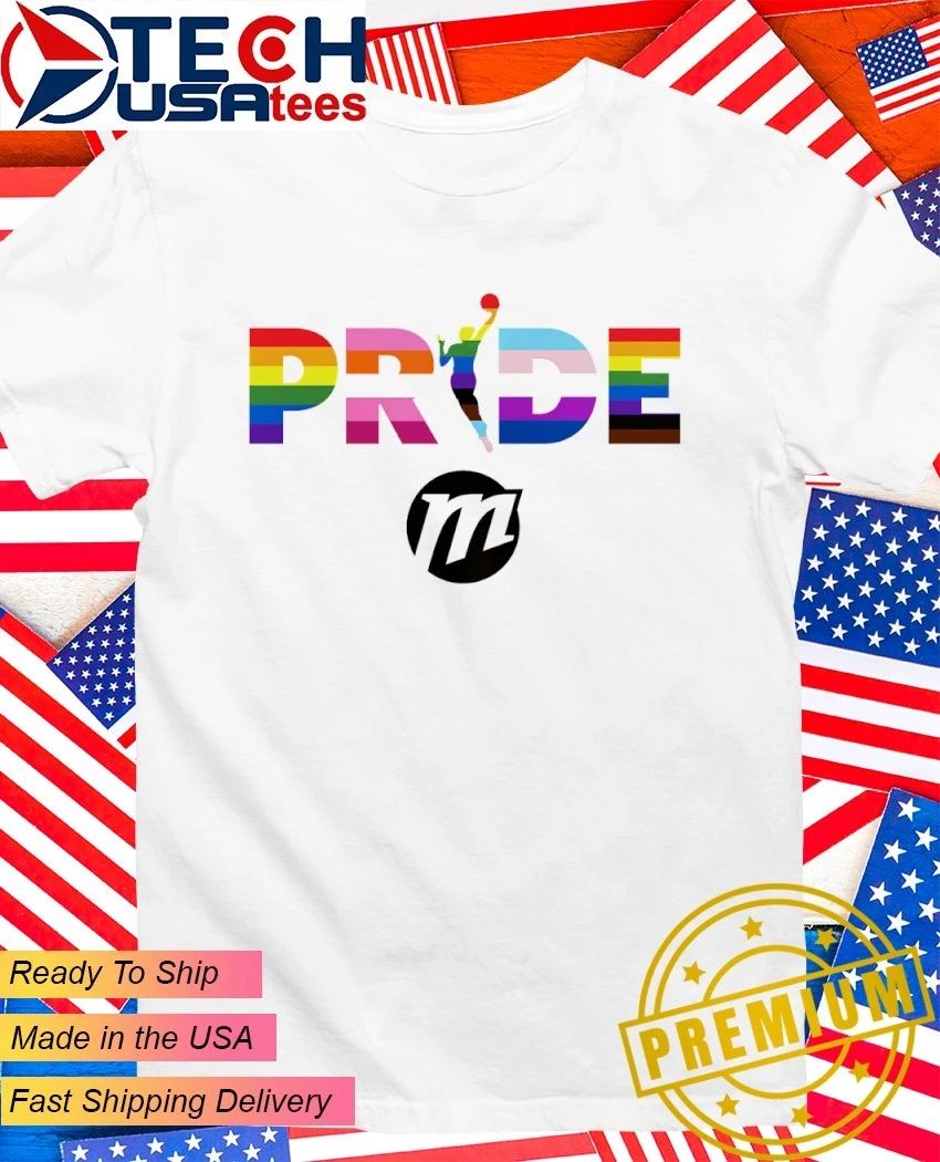 Phoenix Mercury WNBA Pride logo shirt