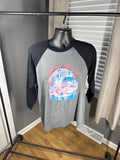 Modest Mouse 2024 Tour Concert Raglan 3/4 Sleeve Baseball Tee