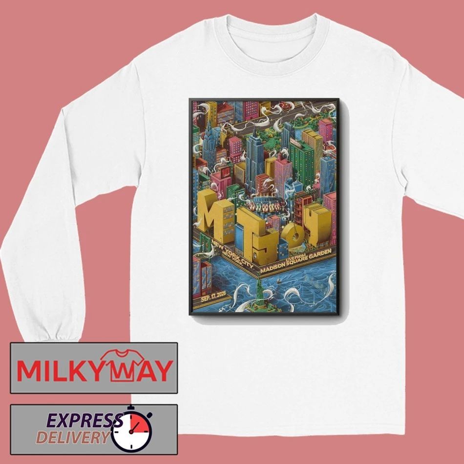 MT. Joy NYC Sep 17 2026 At MSG Poster shirt