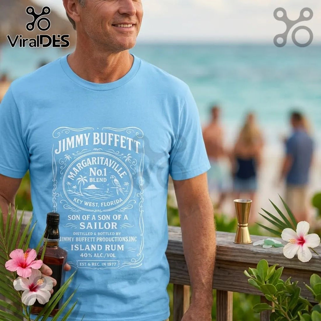 Jimmy Buffett Son of a Sailor Blue T-Shirt