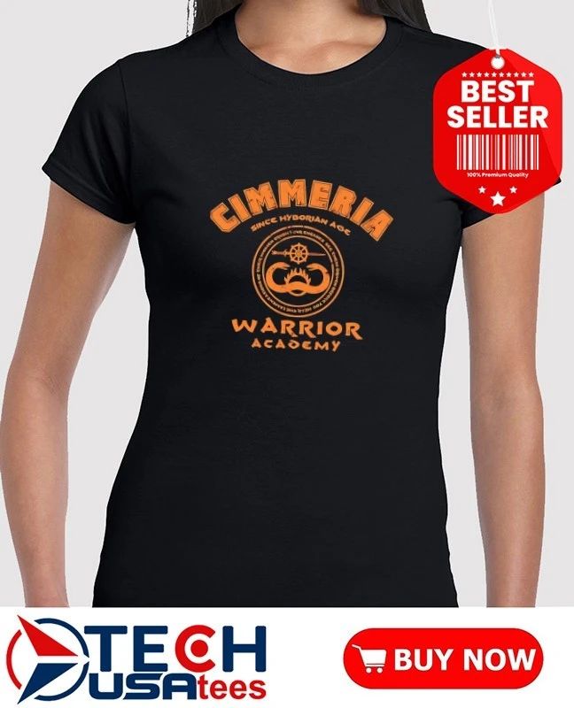 Cimmeria since Hyborian Age warrior academy shirt