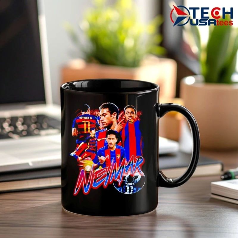 Neymar Jr. FC Barcelona Soccer graphic shirt