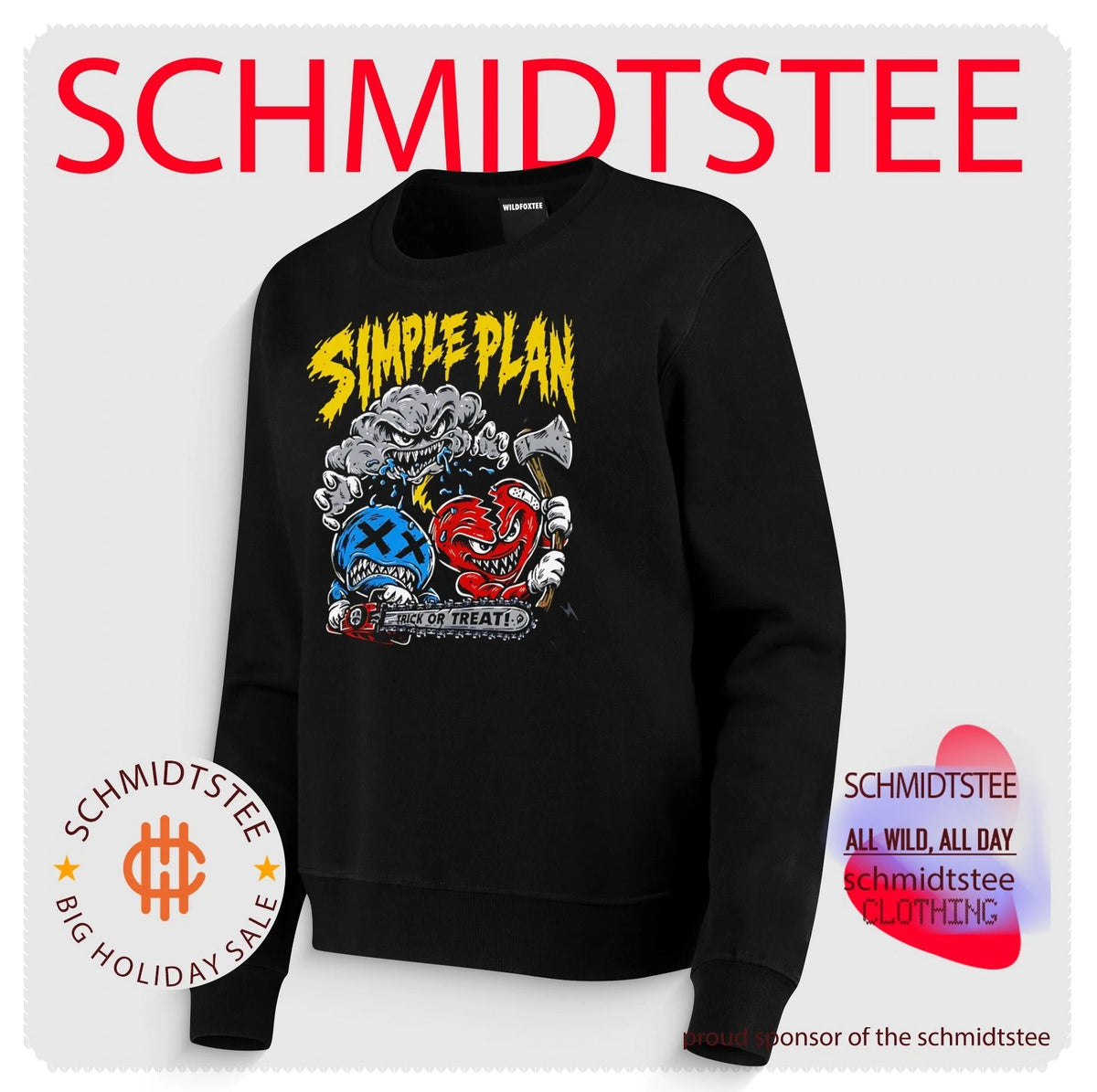 Simple Plan Trick or Treat Halloween Band shirt