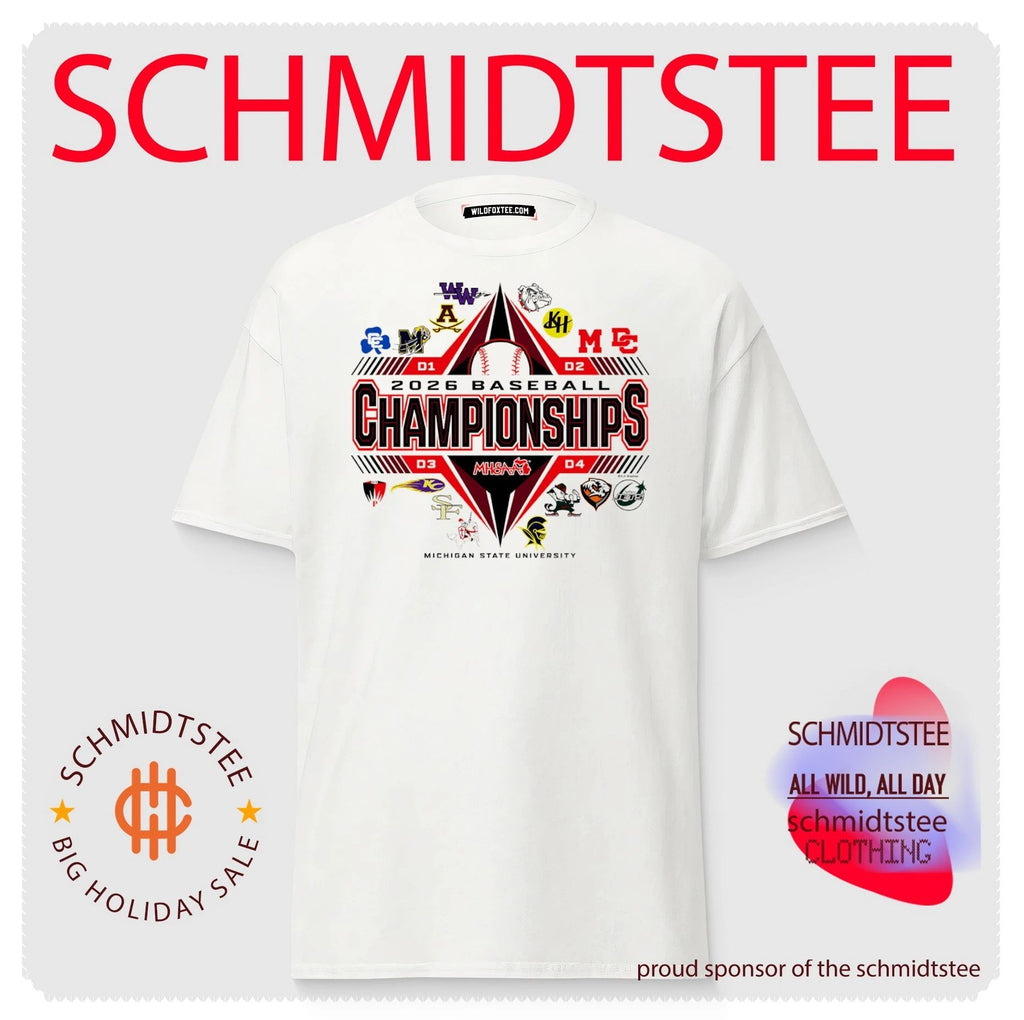 2026 MHSAA Baseball Championships logo shirt