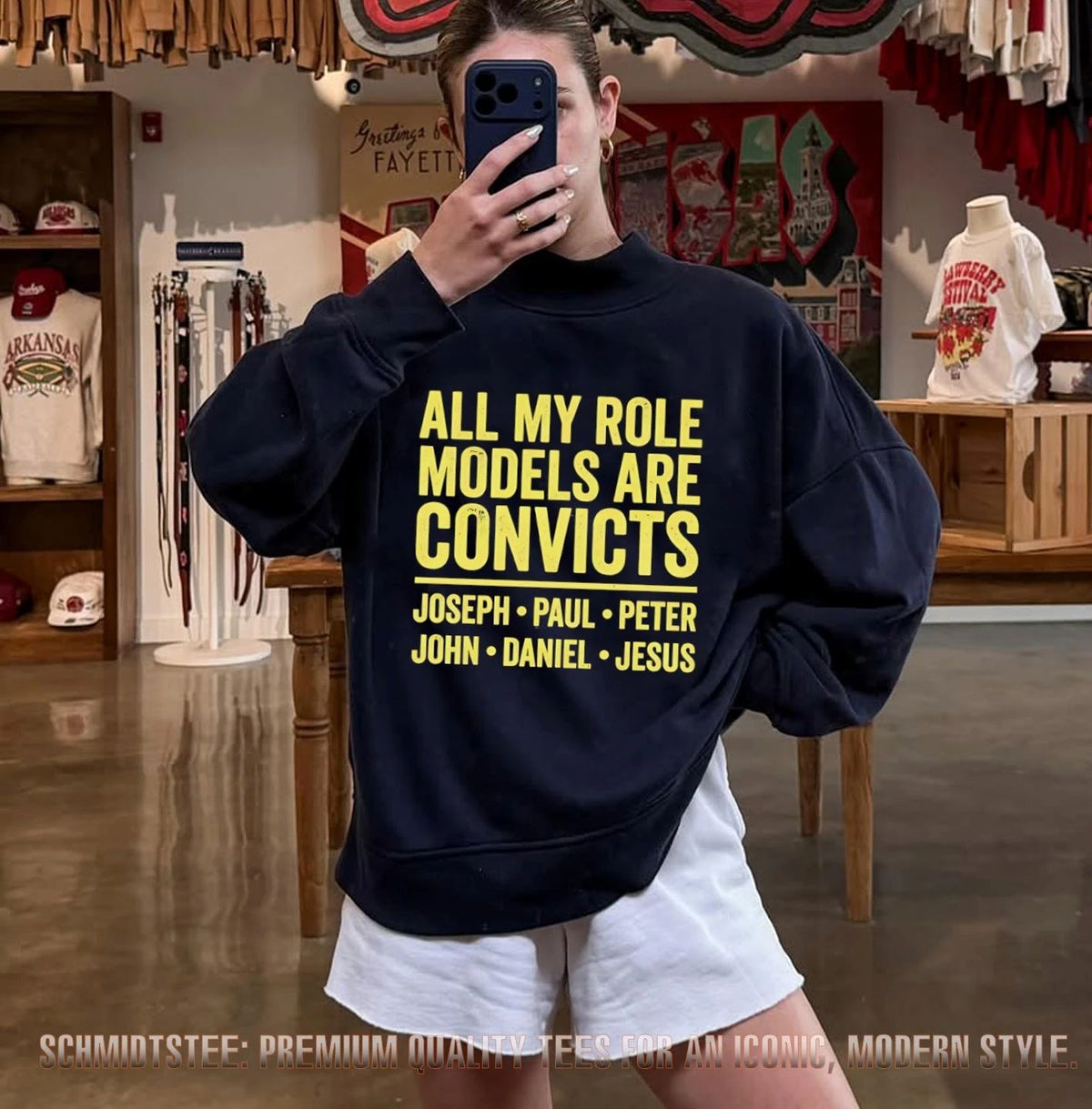 All My Role Models Are Convicts Joseph Paul Peter John Daniel Jesus shirt
