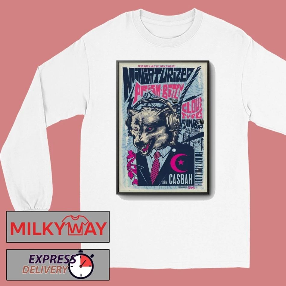 Miniaturized San Diego CA On Apr 10 2026 Tour Poster shirt