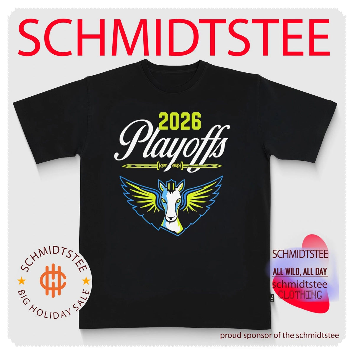 2026 WNBA Playoffs Dallas Wings logo shirt