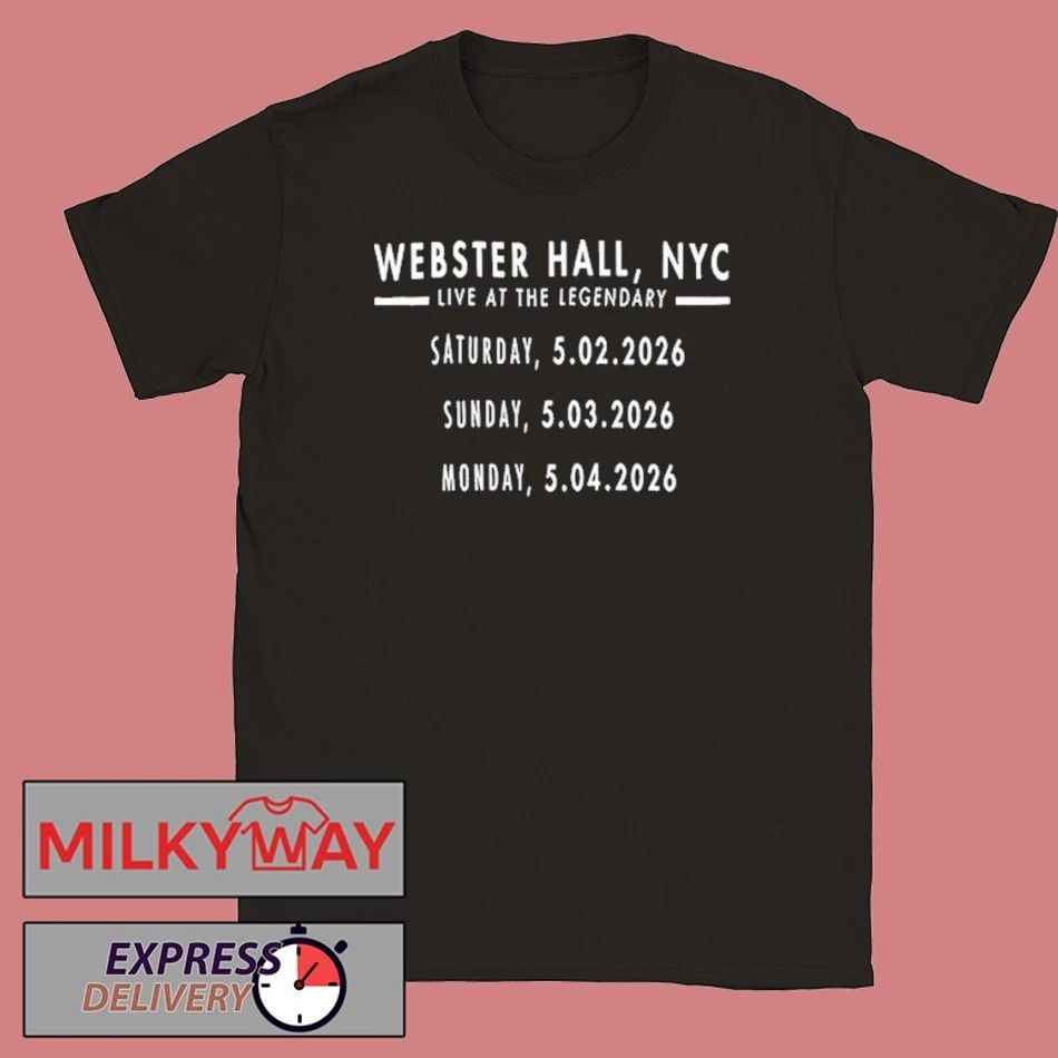 LIMITED SUGAR Webster Hall May 2-4 2026 shirt