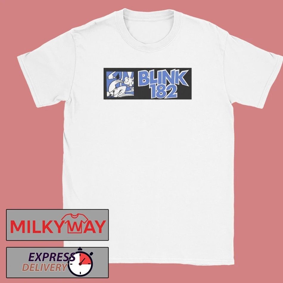 Blink 182 Butterfly Limited To 25 Box Logo T-Shirt