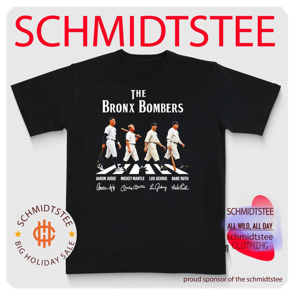 New York Yankees the Bronx Bombers Abbey Road signature shirt