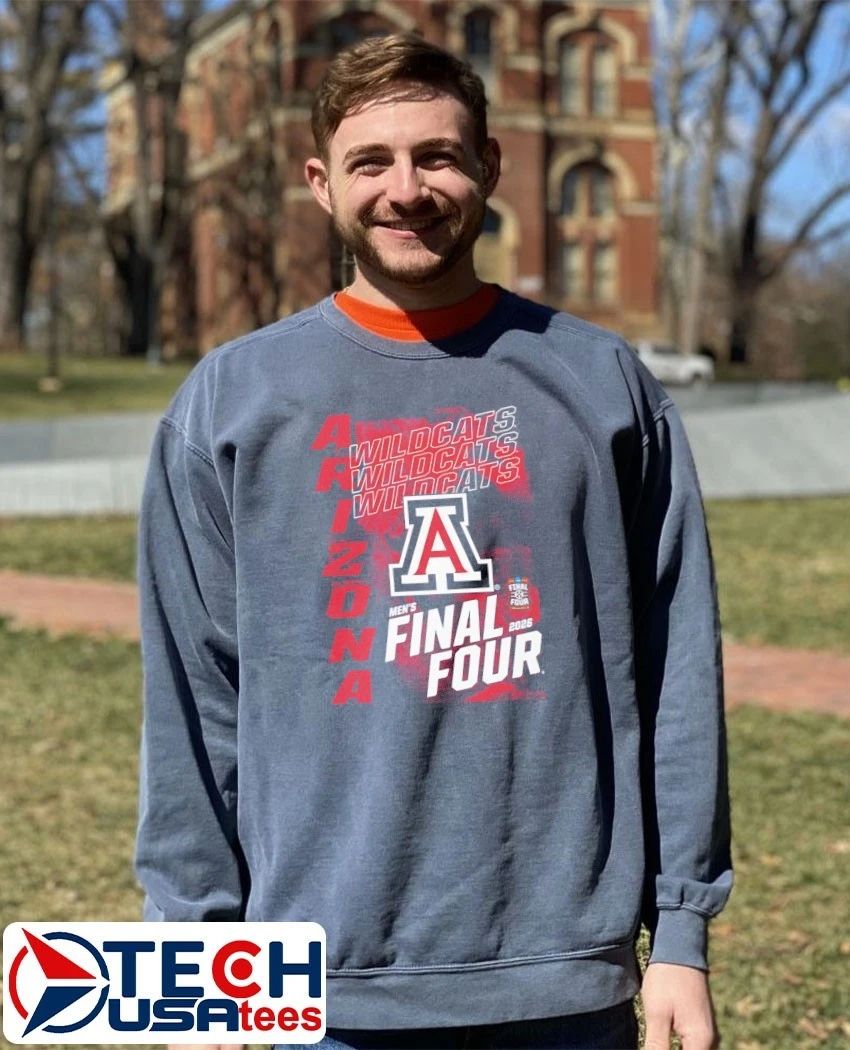 Arizona Wildcats 2026 NCAA Men’s Basketball Tournament March Madness Final Four shirt by shopncaasports