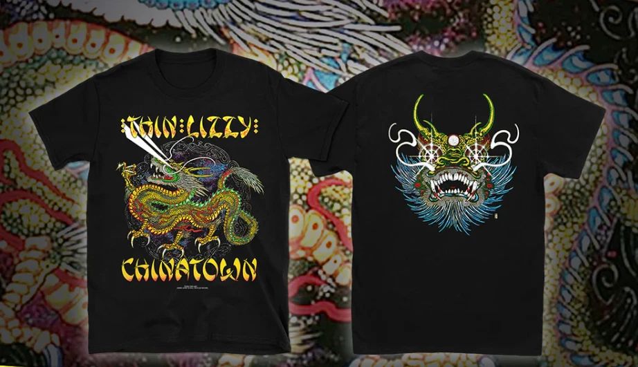 Thin Lizzy – Chinatown: Legendary Classic Rock T-Shirt
