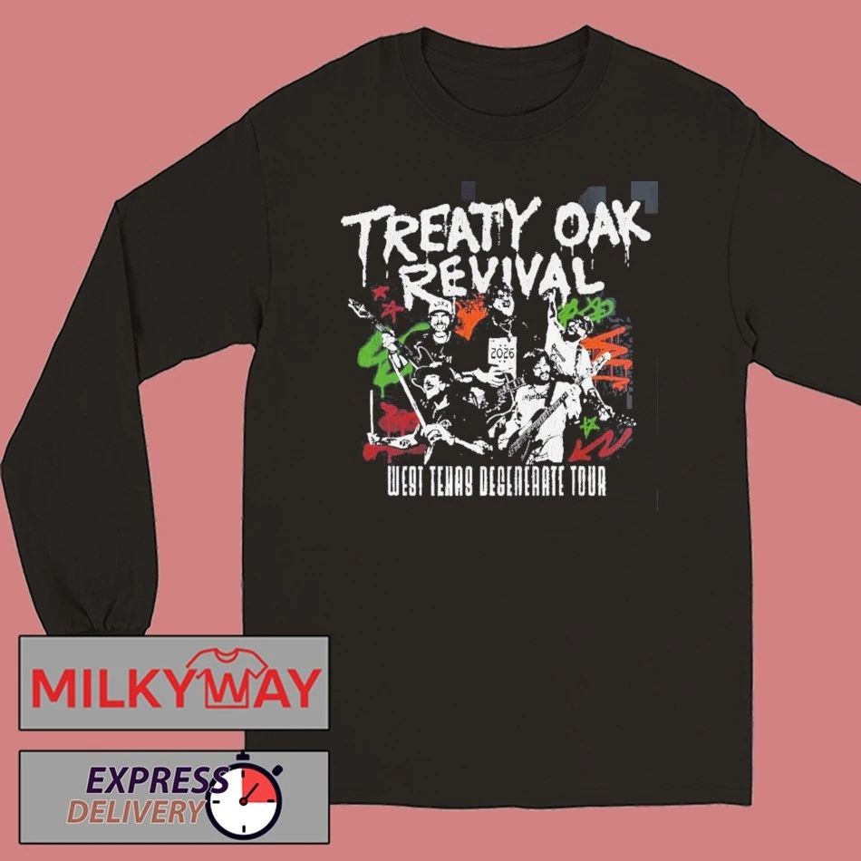 Treaty Oak Revival 2026 Tour Merch T-Shirt