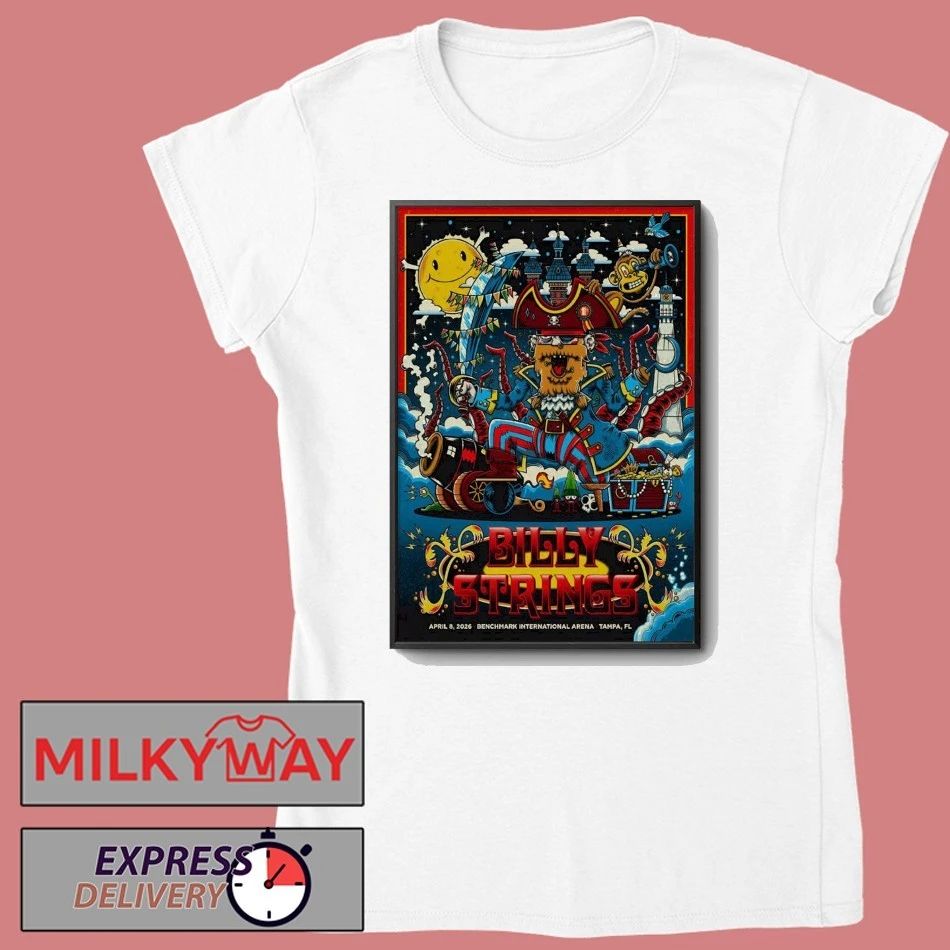 Billy Strings Apr 8 2026 Benchmark International Arena In Tampa FL Poster shirt