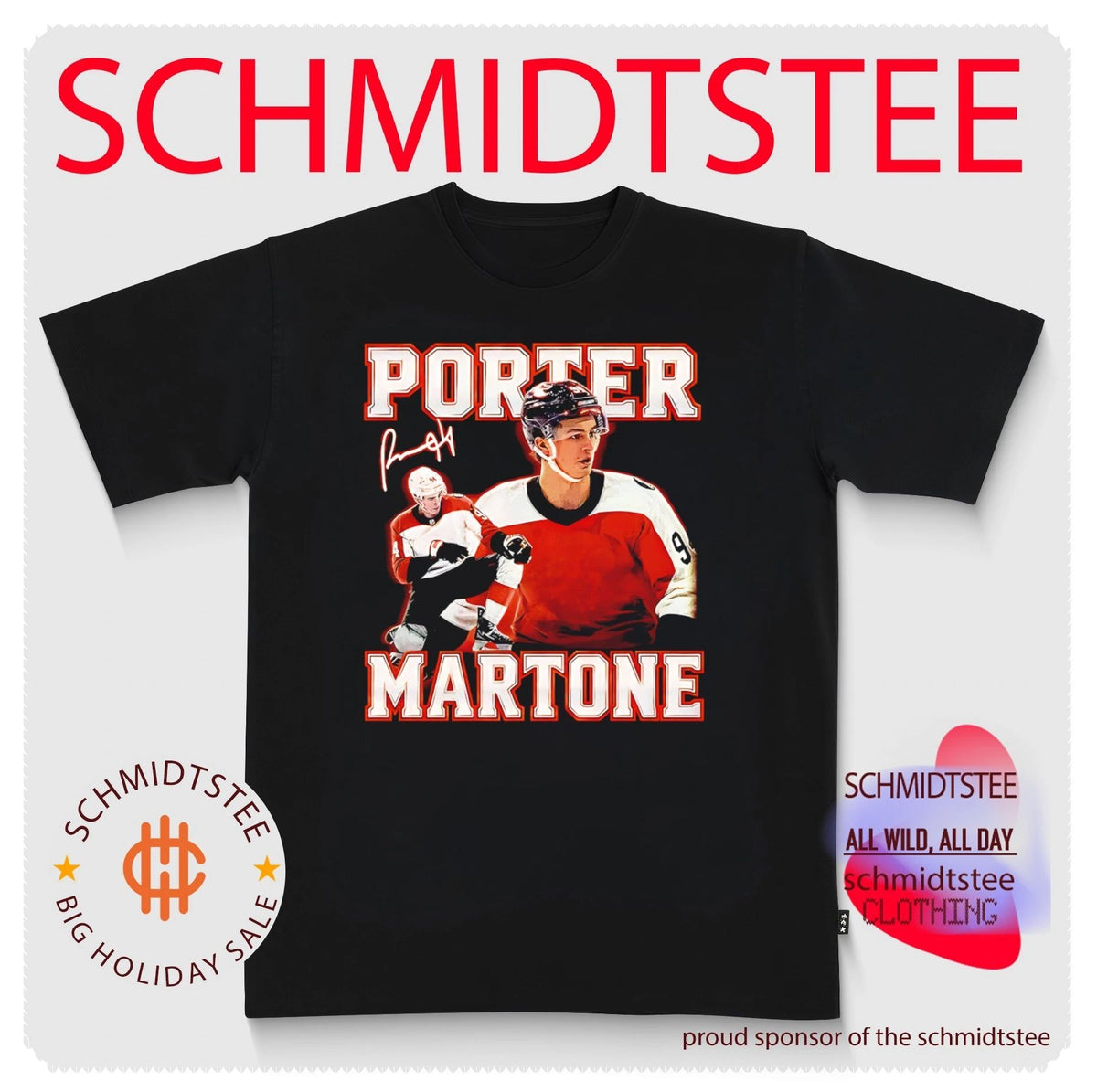 Porter Martone Philadelphia Flyers Player Name signature shirt