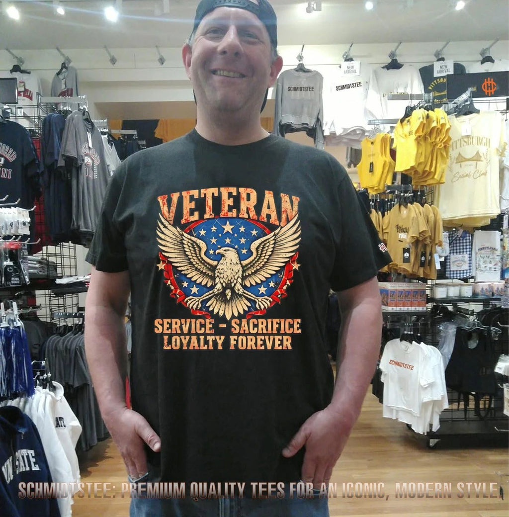 Veteran service sacrifice loyalty forever shirt