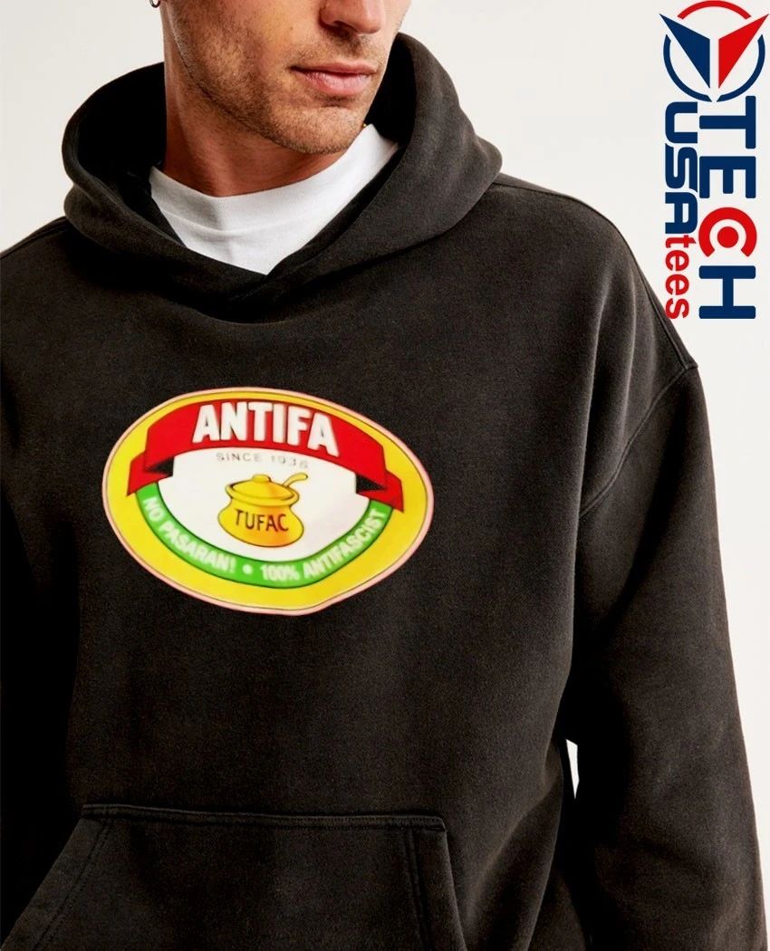 Antifa Tufac no pasaran 100 percent antifascist shirt