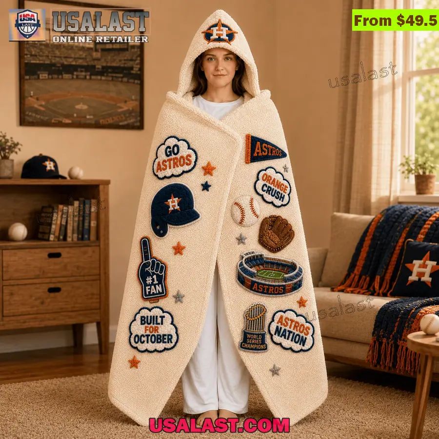 Houston Astros Limited Edition Hooded Blanket