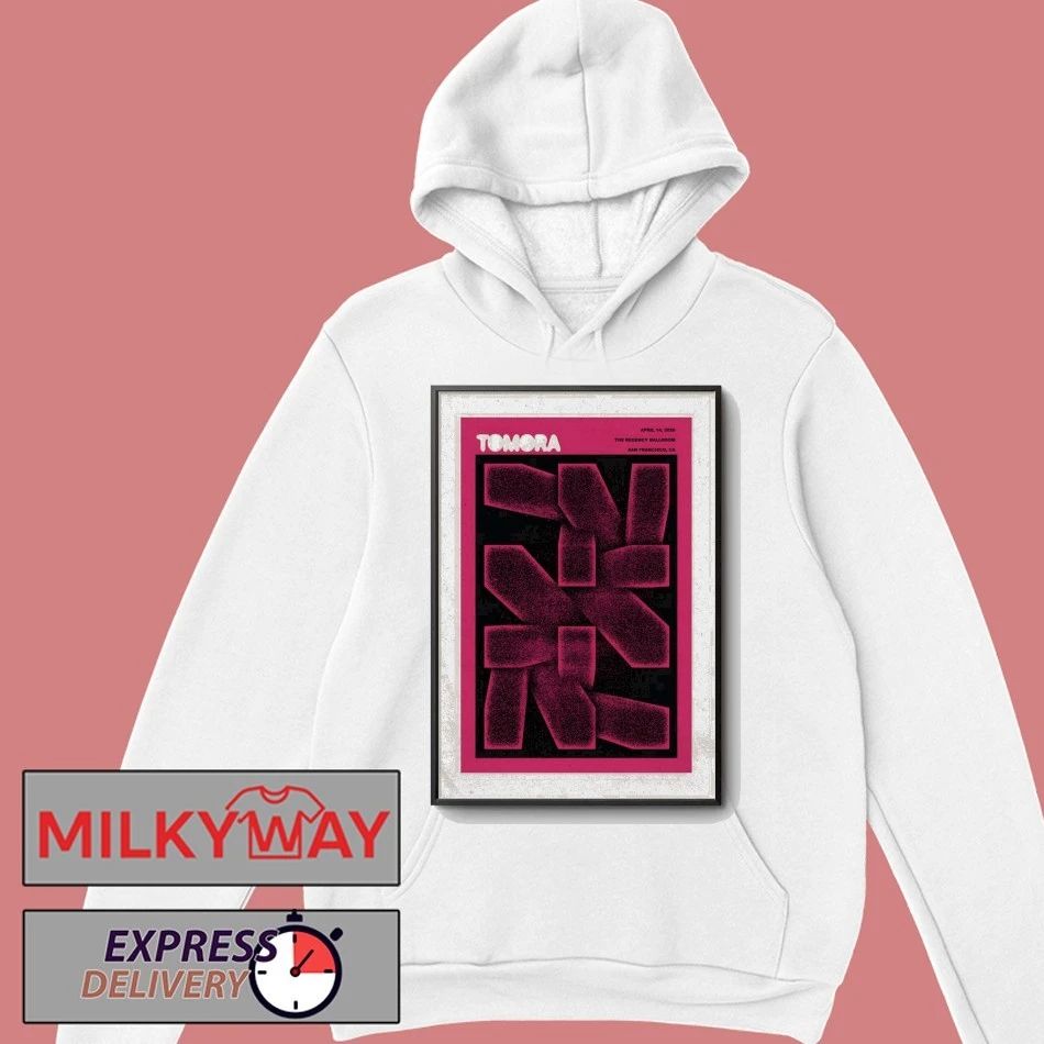 Tomora The Regency Ballroom In San Francisco CA Apr 14 2026 Poster shirt
