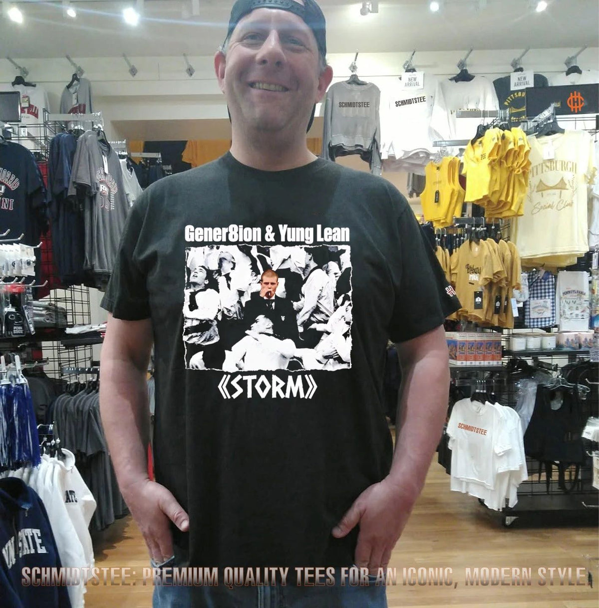 Gener8ion and Yung Lean Storm Love & Tears graphic shirt