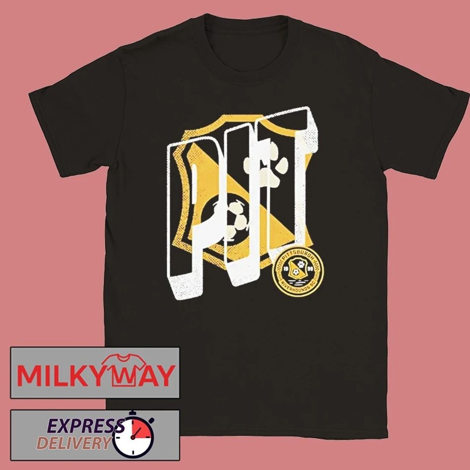 Pittsburgh Riverhounds Sc Wave Bold Logo Shirt