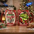 Personalized Grinch Couple Christmas Coffee Mug