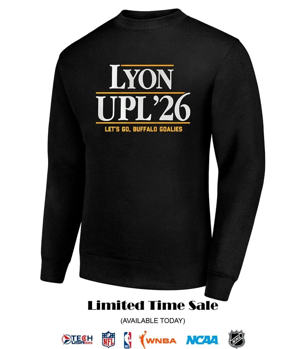 Alex Lyon and Ukko-Pekka Luukkonen Buffalo Sabres 2026 let’s go Buffalo Goalies shirt