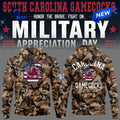 South Carolina Gamecocks Camo Military Appreciation Hoodie