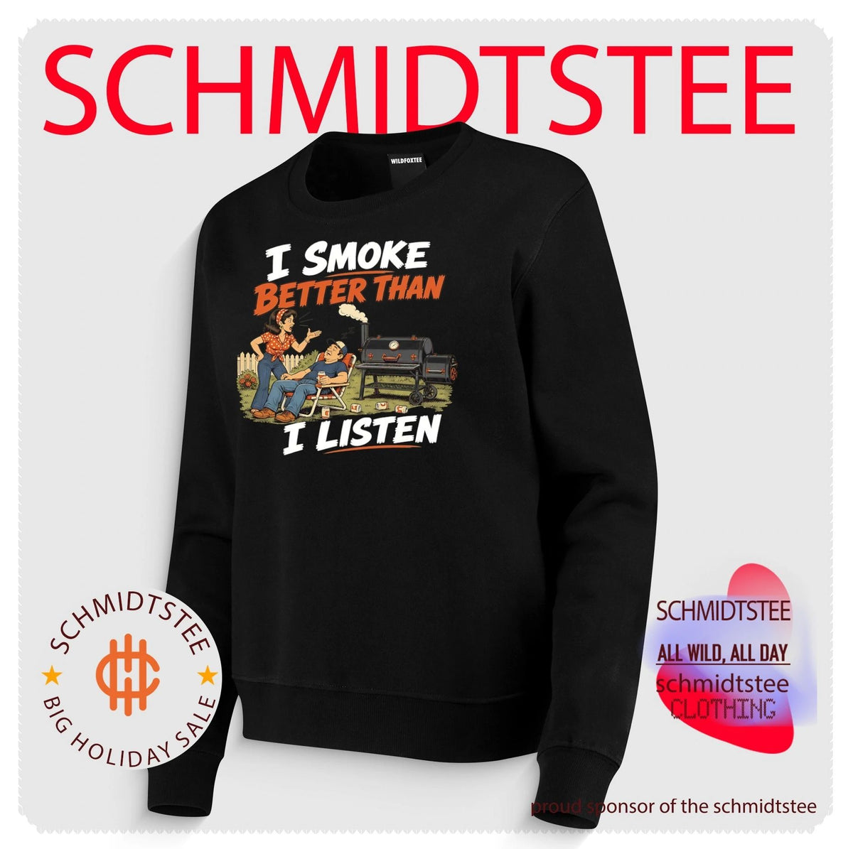 I Smoke Better Than I Listen BBQ Grilling Enthusiast shirt