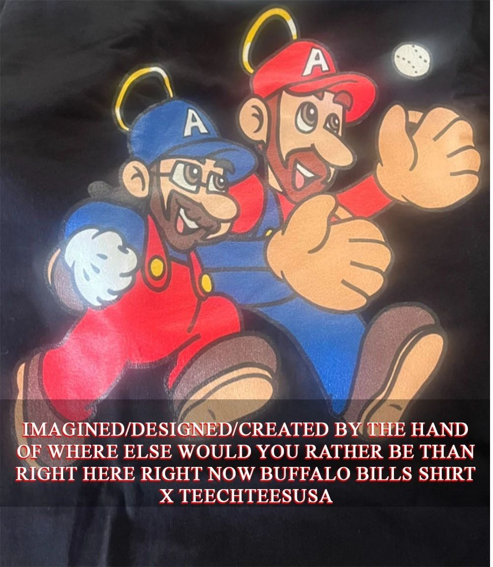 Super Halo Bros. Los Angeles Angels shirt