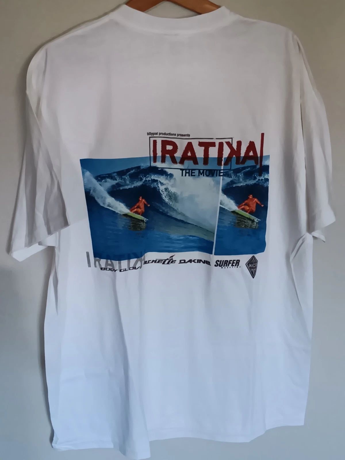 Vintage 2001 Surf Network Iratika Movie Promo Tshirt Never Worn Size Xl