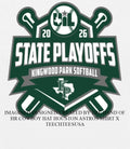 Kingwood Park Softball 2026 State Playoffs logo shirt