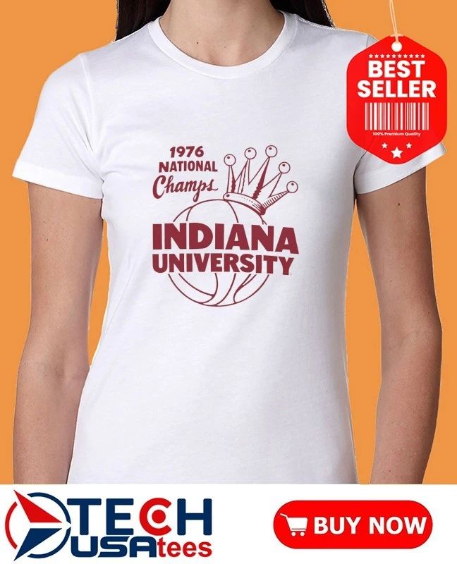 Indiana University 1976 National Champs shirt