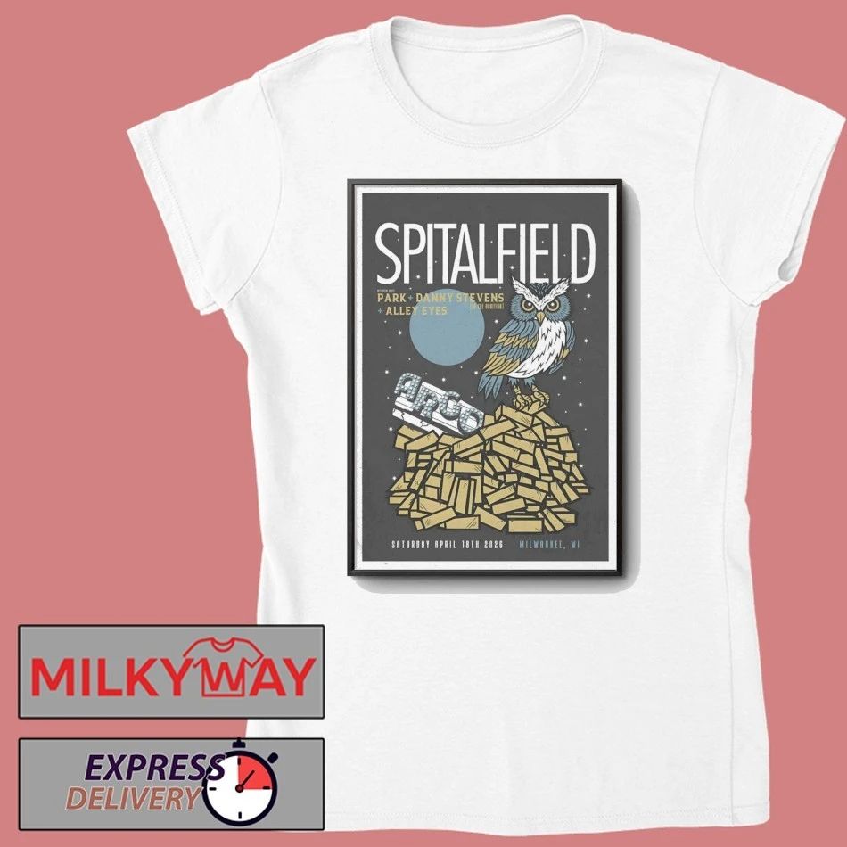 Spitalfield Whitefish Bay WI 4 18 2026 Poster shirt