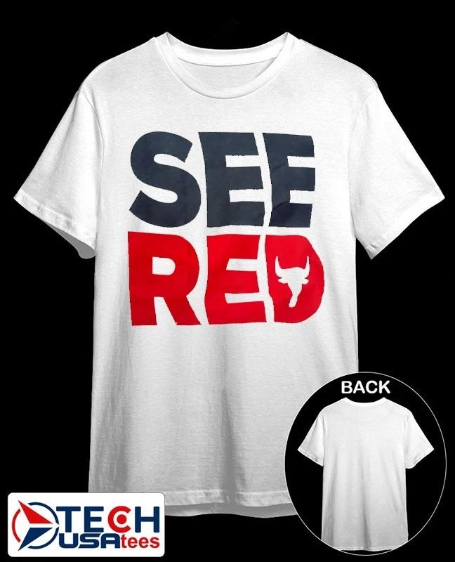See Red Chicago Bulls shirt