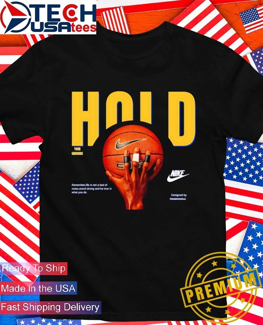 Hold your grounds Elite All-Court basketball shirt