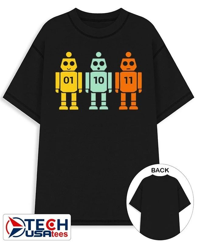 01 10 11 robot shirt by breakingt
